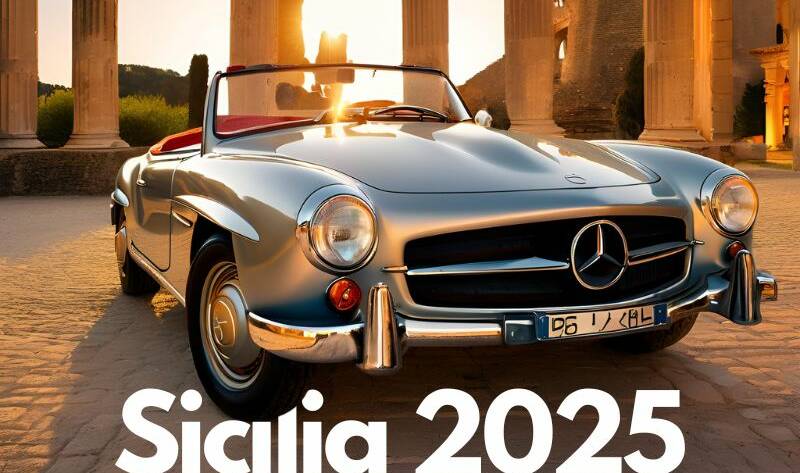 190SL in Sicilia 2025