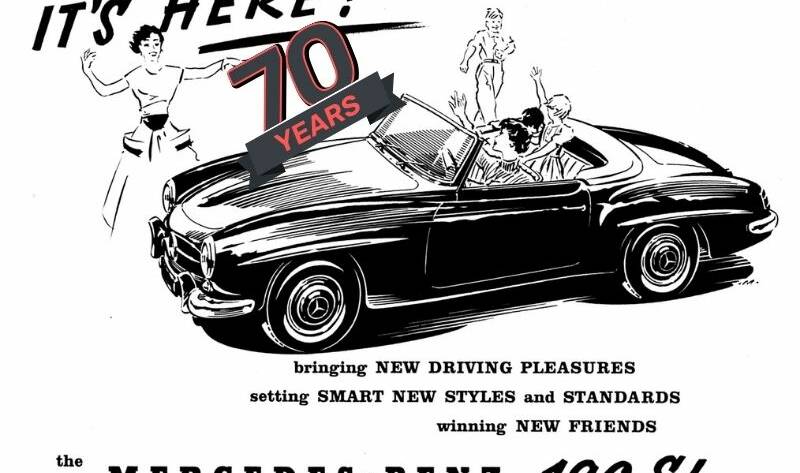 La 190SL compie 70 anni