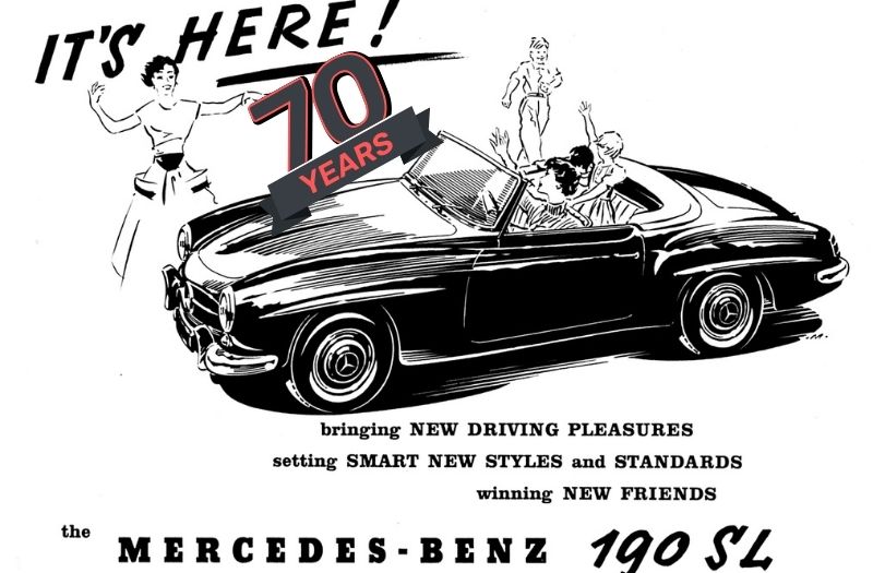 La 190SL compie 70 anni